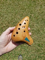 Tenor in Cherry, Morado, and Maple with Green Corian Inlay